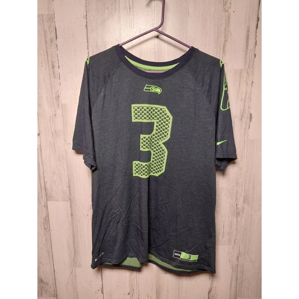 Nike Tee Men's Large Russel Wilson Tee